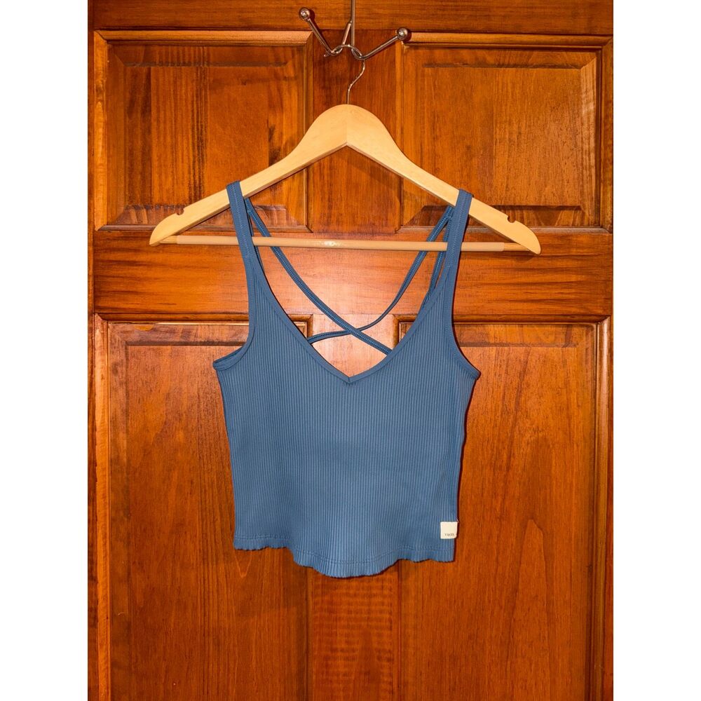 Vuori Rib Crop Tank XS